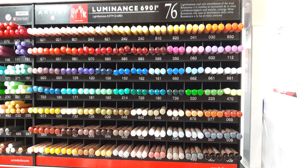 New Caran d'Ache Luminance pencils in stock now